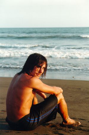 Steve on the beach